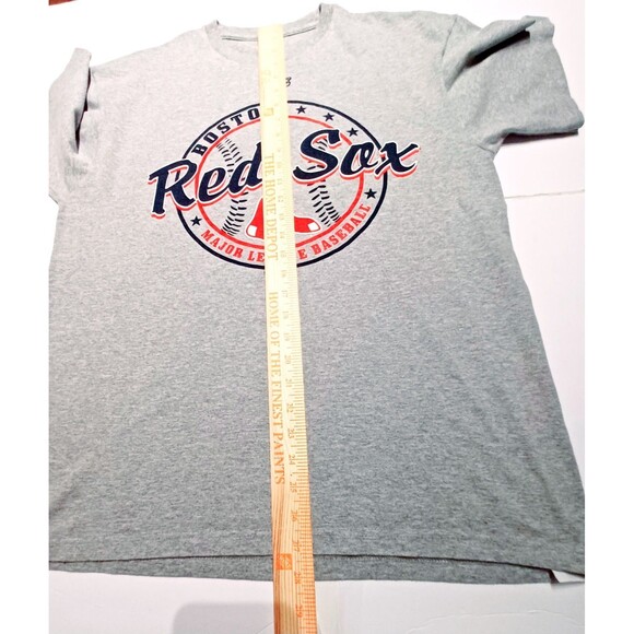 Boston Red Sox  Major Leagues Baseball Gray T-shirt Size Large - Picture 4 of 5